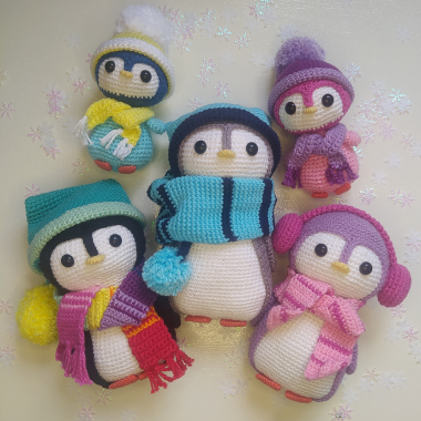 Amigurumi Pinguim