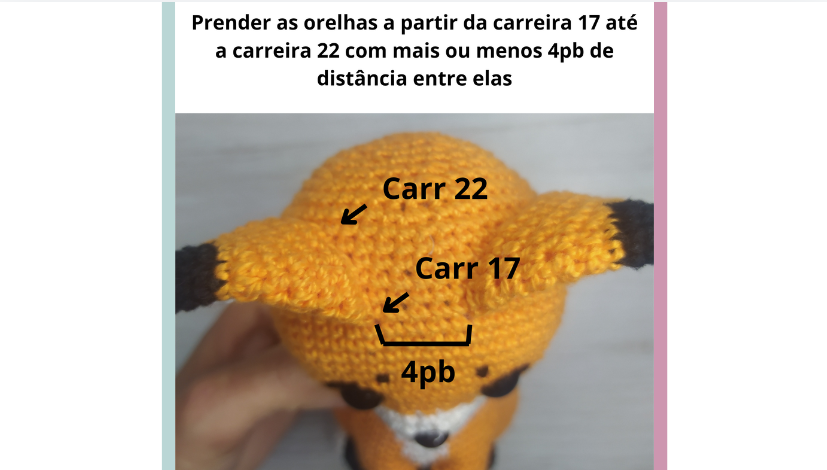 Amigurumi Raposinha