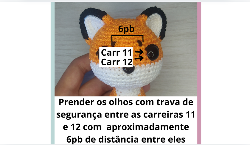 Amigurumi Raposinha