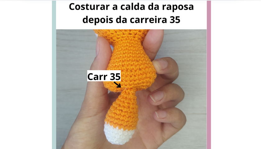 Amigurumi Raposinha