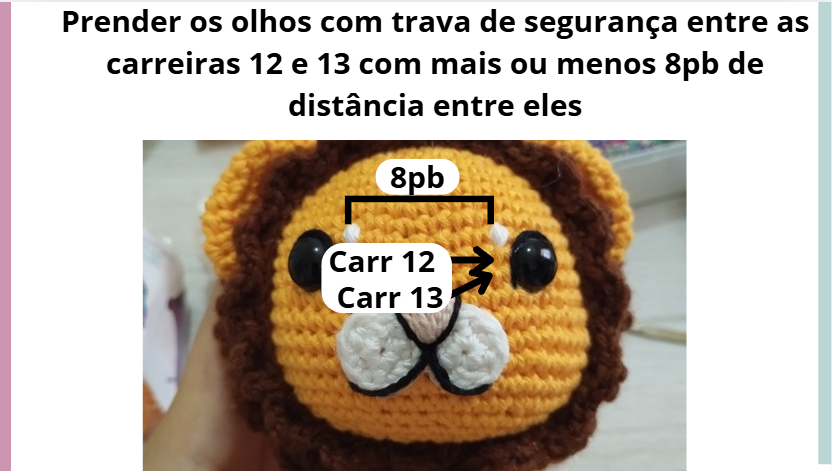 Amigurumi Passo a Passo Leão