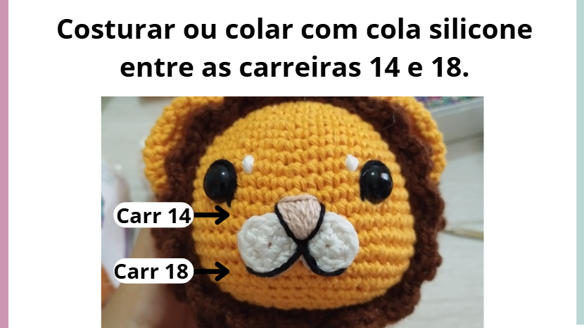 Amigurumi Passo a Passo Leão